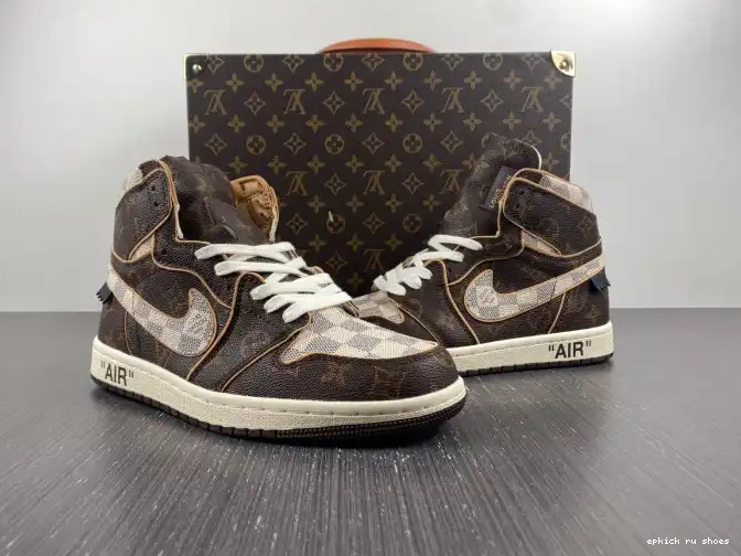 Rep LV Jordan Air OFF-WHITE x 1 0604